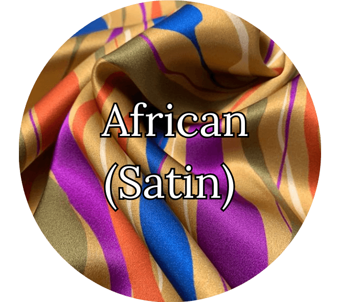 African Satin Fabrics in India