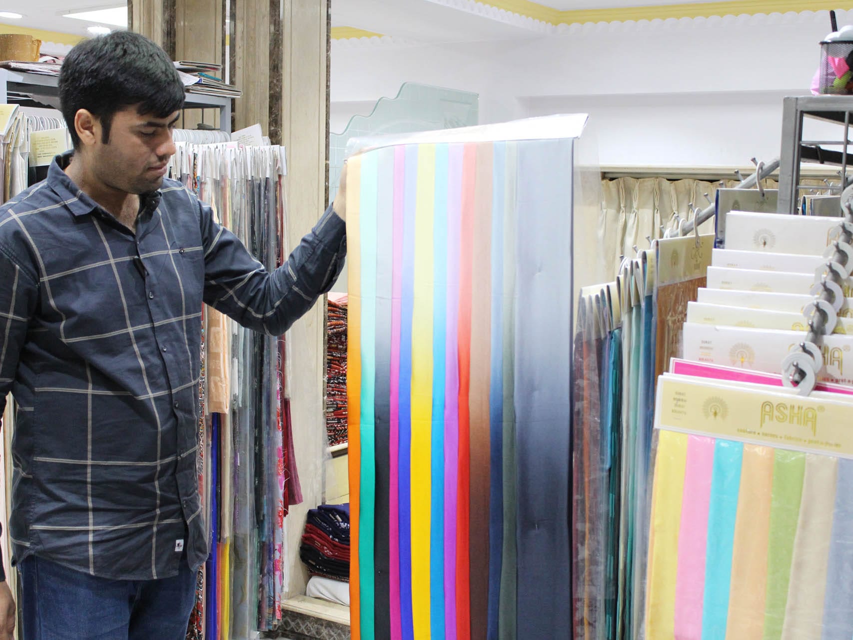Sarees & Fabrics by Asha Exports