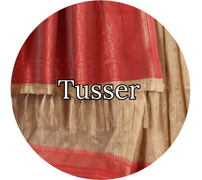 Tusser Sarees in India