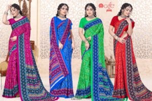 Chamundi Silk - 22820 by Asha Exports in Surat, India